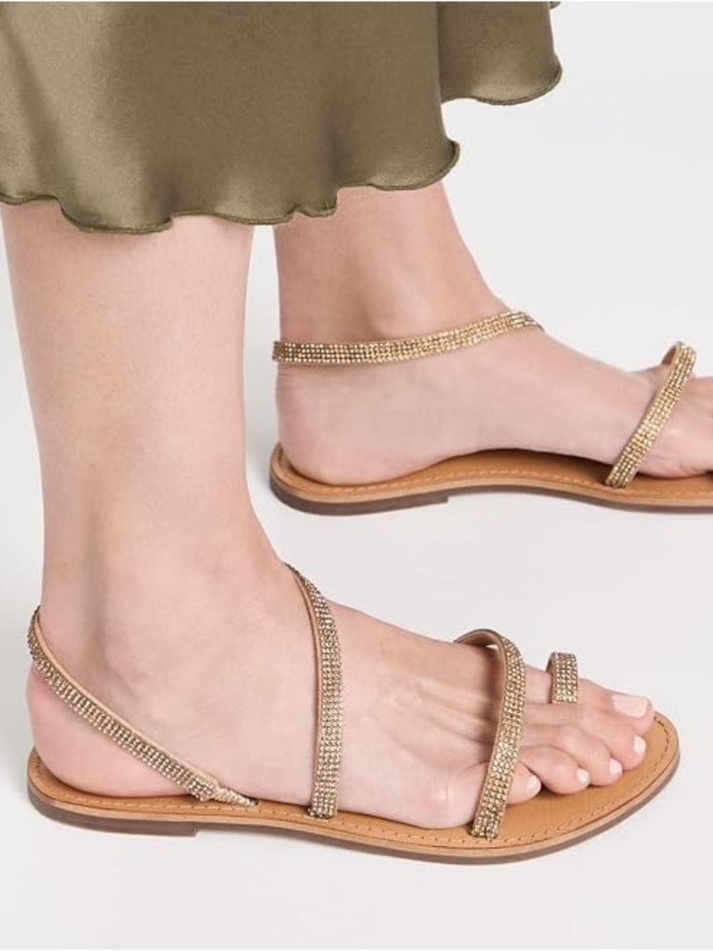 🆕{Schutz}Mariah Slip On Toe Ring Slingback Sandals